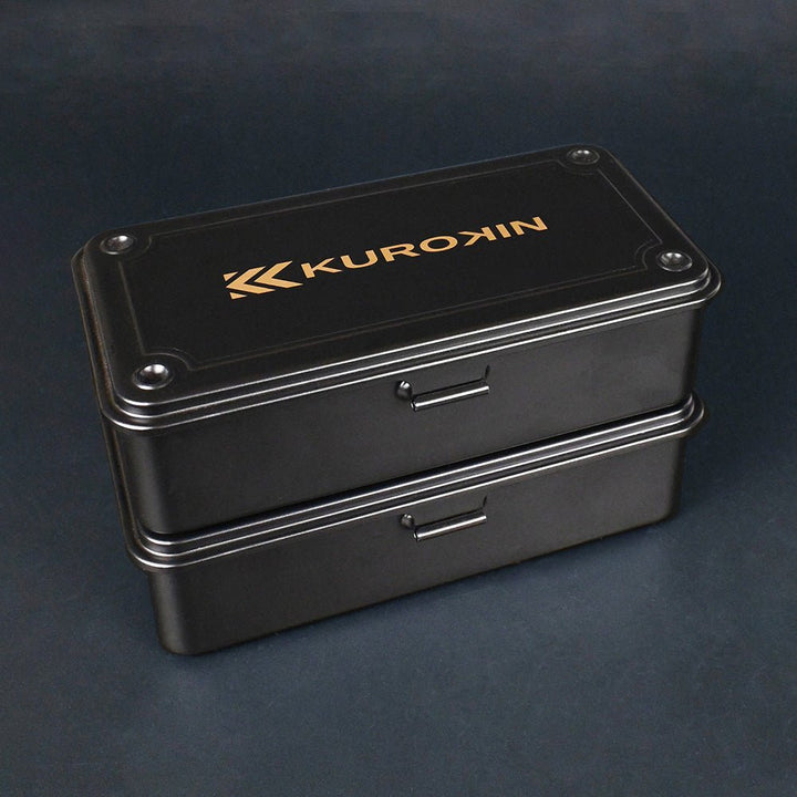[FT-190-BG] KUROKIN 黒金(Black & Gold) ツールボックス 単品1個 - MisakaZoo