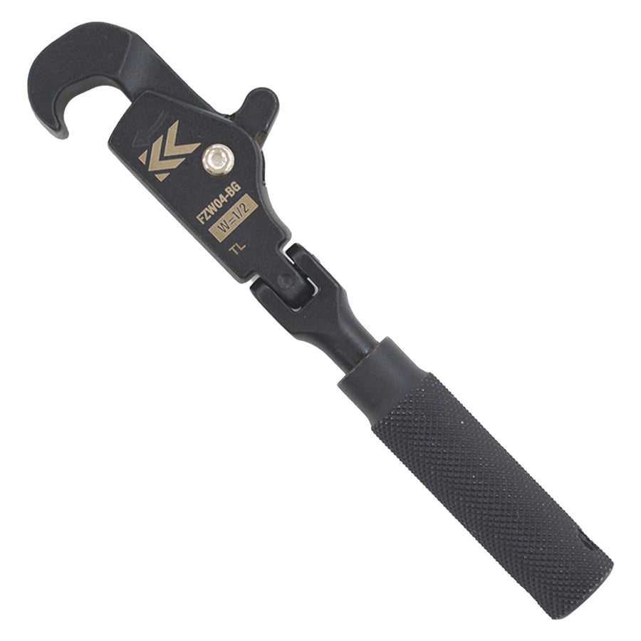[FZW04-BG] KUROKIN 黒金(Black & Gold) 全ネジクイックレンチ1/2 単品1個 - MisakaZoo