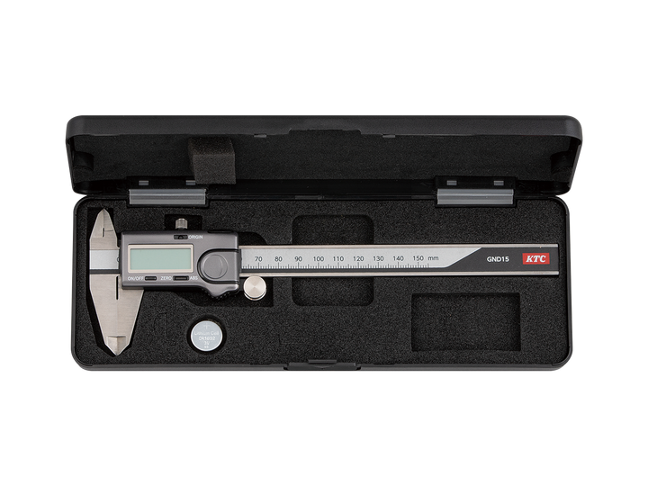 [GND20] KTC(京都機械工具)デジタルノギス（測定範囲0〜200mm） 単品1台