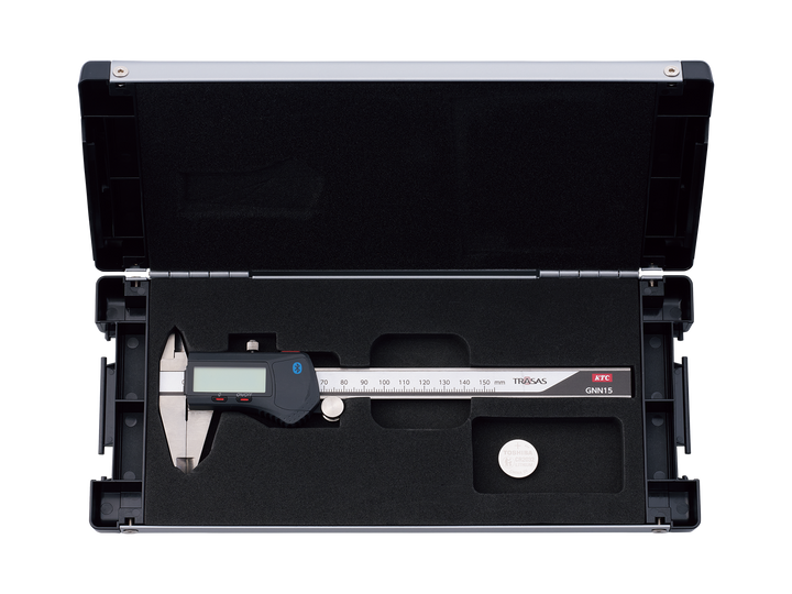 [GNN15] KTC(京都機械工具)デジタルノギス（無線モデル・測定範囲0～150mm） 単品1台