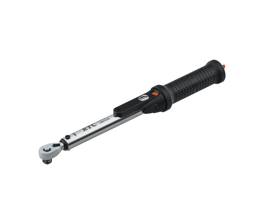 [GW010-03] KTC(京都機械工具)9.5sq.プレセット型トルクレンチ（2〜10N・m 全長317.4mm） 単品1本 - MisakaZoo