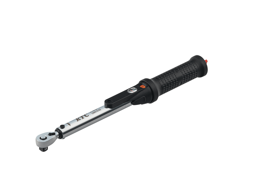 [GW010-03] KTC(京都機械工具)9.5sq.プレセット型トルクレンチ（2〜10N・m 全長317.4mm） 単品1本 - MisakaZoo