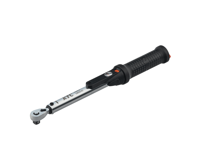 [GW025-03] KTC(京都機械工具)9.5sq.プレセット型トルクレンチ（5〜25N・m 全長317.4mm） 単品1本 - MisakaZoo