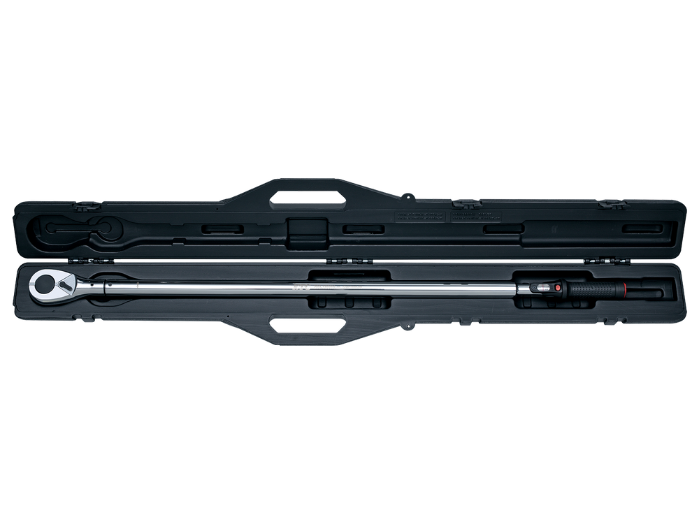 [GW1000-08] KTC(京都機械工具)25.4sq.プレセット型トルクレンチ（200〜1000N・m 全陷1155.2mm） 単品1本