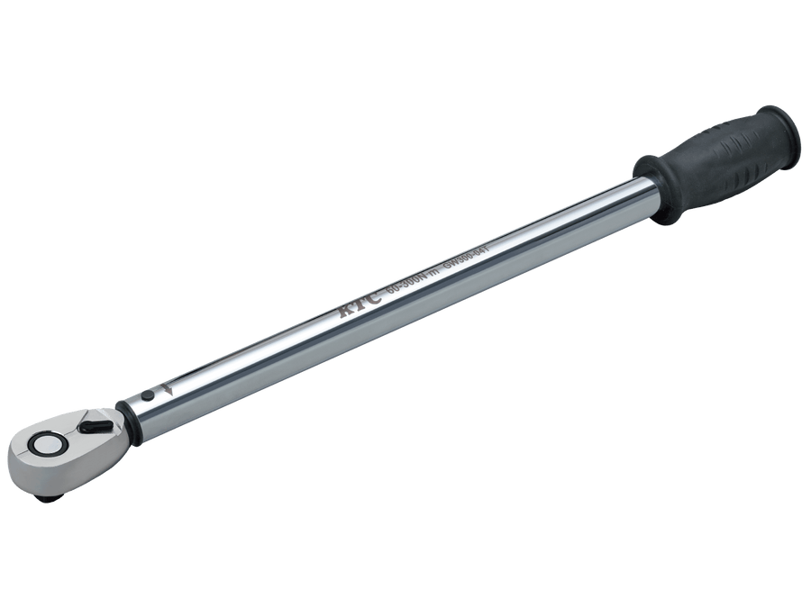 [GW300-04T] KTC(京都機械工具)12.7sq.プレロック型（単能型）トルクレンチ（60〜300N・m 全長517.2mm） 単品1本 - MisakaZoo