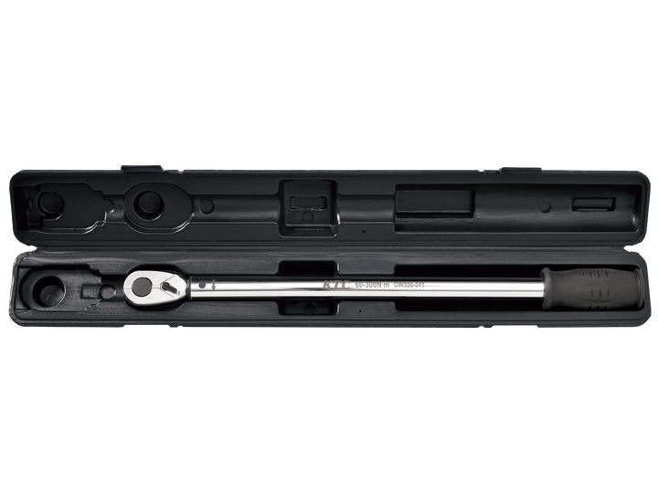 [GW300-04T] KTC(京都機械工具)12.7sq.プレロック型（単能型）トルクレンチ（60〜300N・m 全長517.2mm） 単品1本 - MisakaZoo