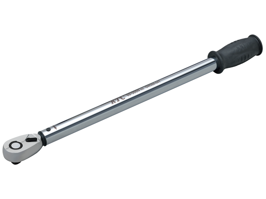 [GW300-04T] KTC(京都機械工具)12.7sq.プレロック型（単能型）トルクレンチ（60〜300N・m 全長517.2mm） 単品1本