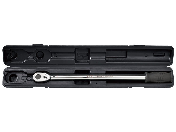 [GW300-04T] KTC(京都機械工具)12.7sq.プレロック型（単能型）トルクレンチ（60〜300N・m 全長517.2mm） 単品1本
