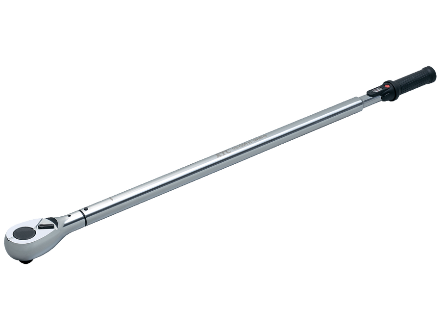 [GW600-06] KTC(京都機械工具)19.0sq.プレセット型トルクレンチ（100〜600N・m 全陷1039.7mm） 単品1本