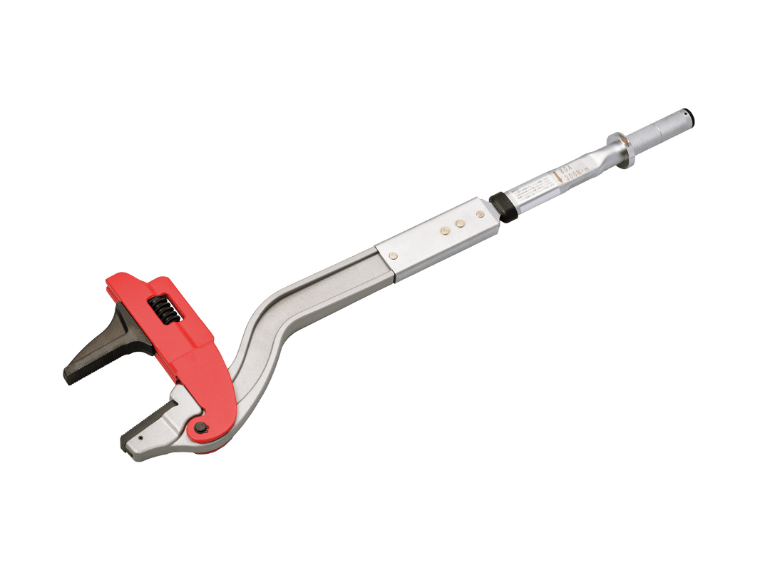 [GWR300-G80A] KTC(京都機械工具)ガス工事用トルクレンチ（呼び径80A・レッド・全長810mm） 単品1本 - MisakaZoo
