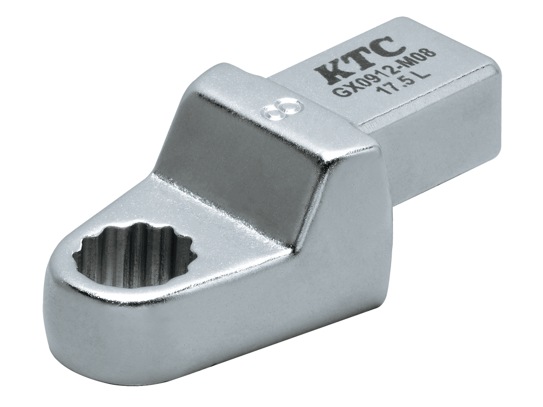 [GX0912-M08] KTC(京都機械工具)9×12めがねレンチ交換ヘッド（対辺8mm） 単品1本
