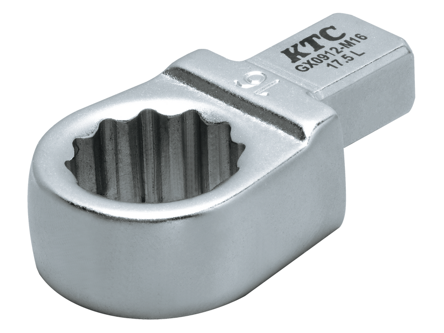 [GX0912-M16] KTC(京都機械工具)9×12めがねレンチ交換ヘッド（対辺16mm） 単品1本