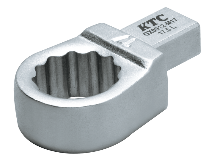 [GX0912-M17] KTC(京都機械工具)9×12めがねレンチ交換ヘッド（対辺17mm） 単品1本