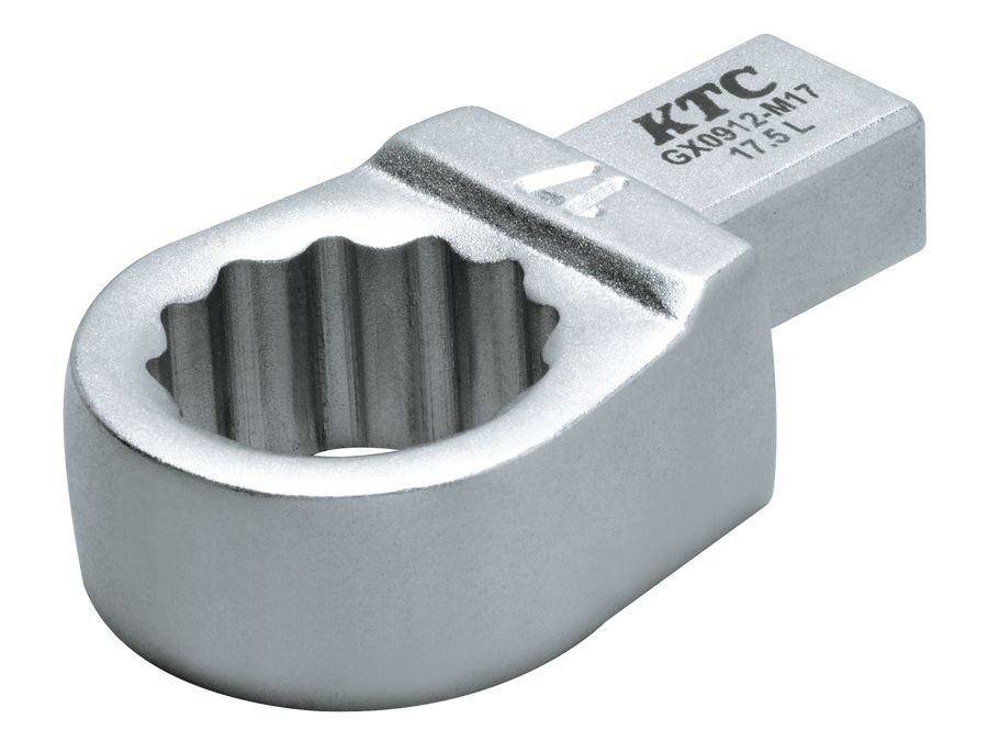 [GX0912-M17] KTC(京都機械工具)9×12めがねレンチ交換ヘッド（対辺17mm） 単品1本