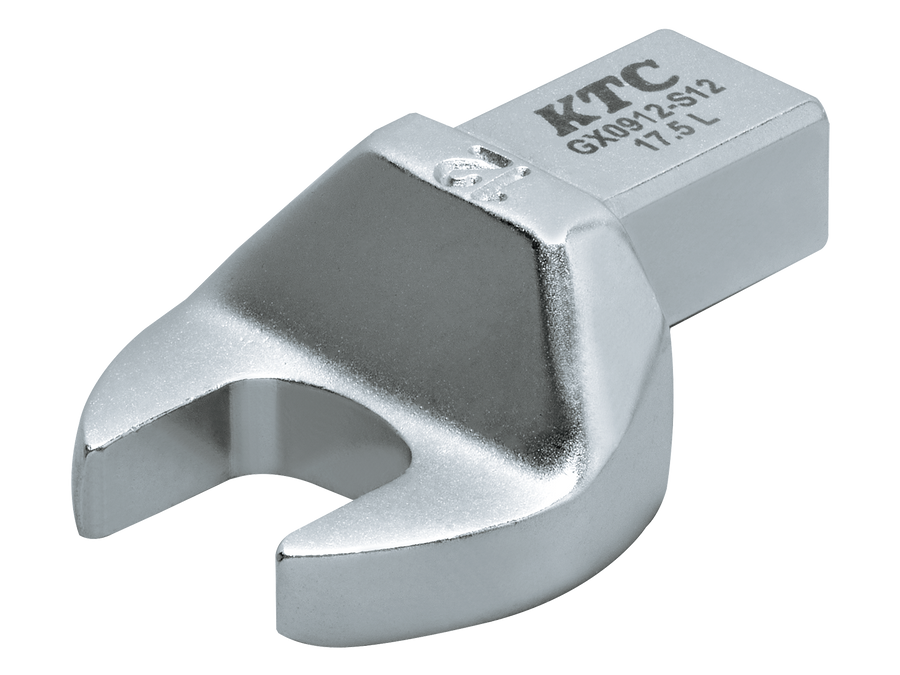 [GX0912-S12] KTC(京都機械工具)9×12スパナ交換ヘッド（対辺12mm） 単品1本