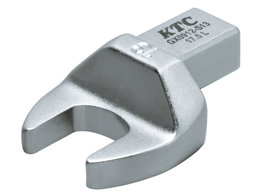 [GX0912-S13] KTC(京都機械工具)9×12スパナ交換ヘッド（対辺13mm） 単品1本