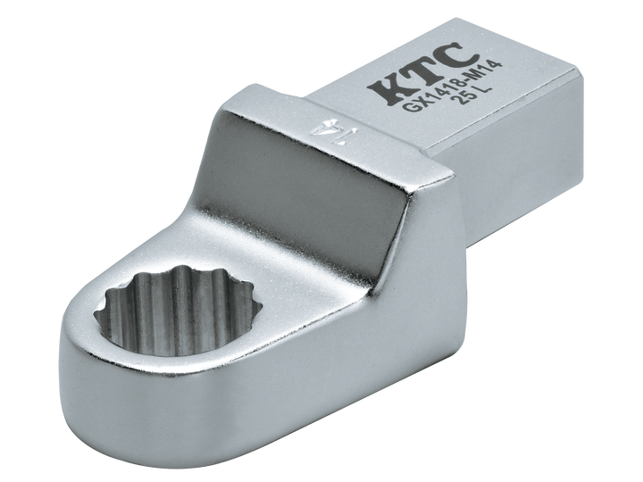 [GX1418-M14] KTC(京都機械工具)14×18めがねレンチ交換ヘッド（対辺14mm） 単品1本