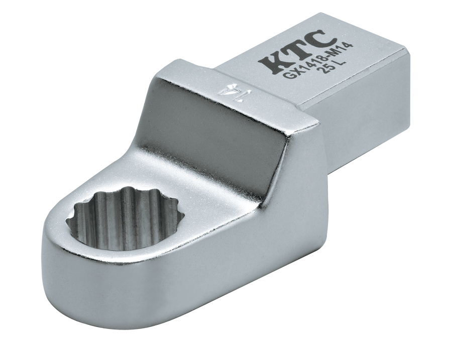 [GX1418-M14] KTC(京都機械工具)14×18めがねレンチ交換ヘッド（対辺14mm） 単品1本