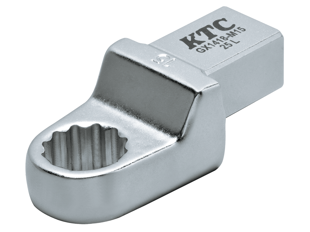 [GX1418-M15] KTC(京都機械工具)14×18めがねレンチ交換ヘッド（対辺15mm） 単品1本 - MisakaZoo