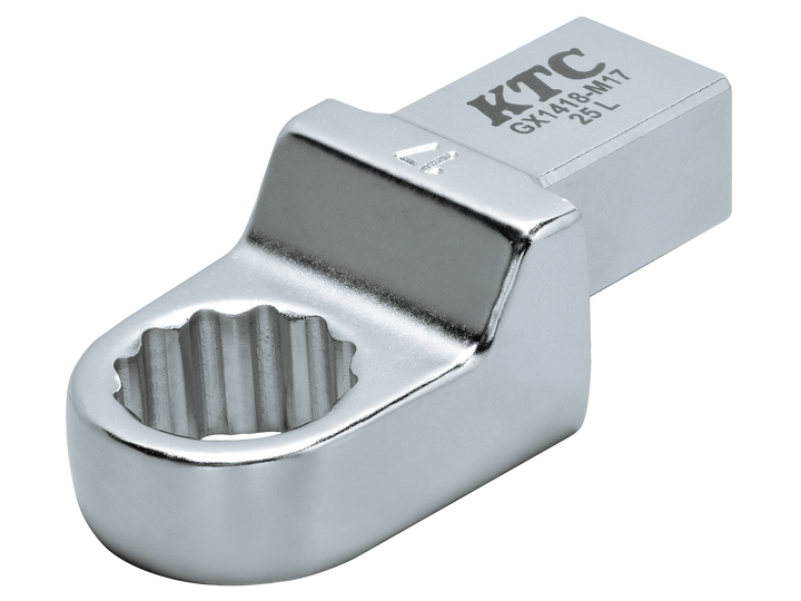 [GX1418-M17] KTC(京都機械工具)14×18めがねレンチ交換ヘッド（対辺17mm） 単品1本