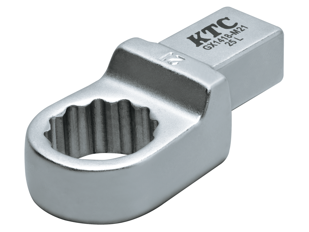 [GX1418-M21] KTC(京都機械工具)14×18めがねレンチ交換ヘッド（対辺21mm） 単品1本