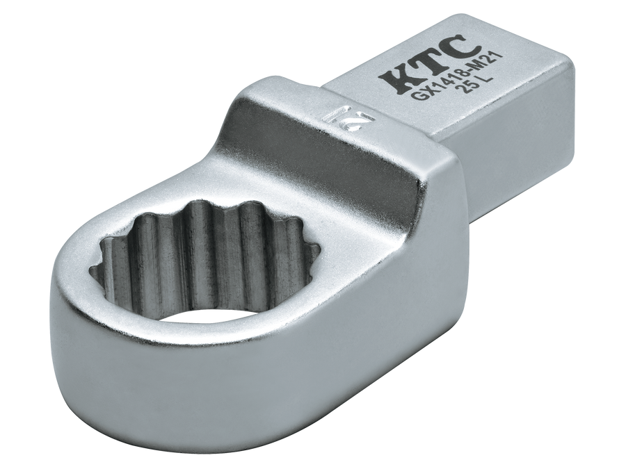 [GX1418-M21] KTC(京都機械工具)14×18めがねレンチ交換ヘッド（対辺21mm） 単品1本