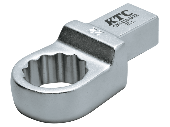 [GX1418-M22] KTC(京都機械工具)14×18めがねレンチ交換ヘッド（対辺22mm） 単品1本 - MisakaZoo
