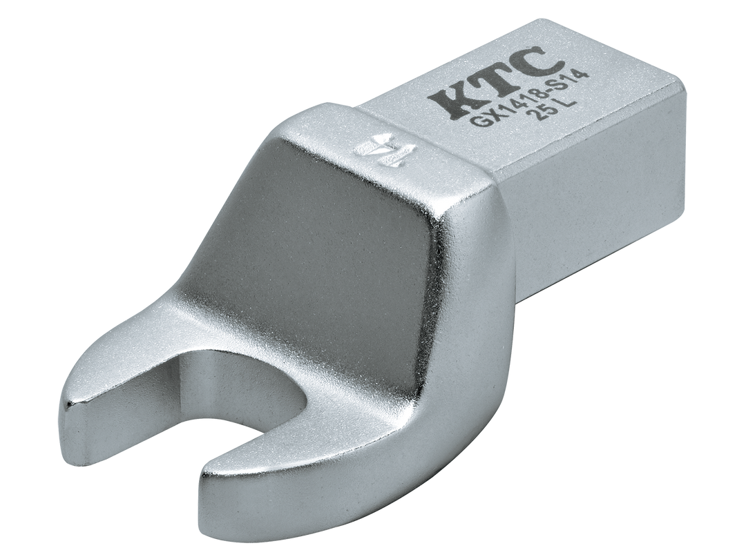 [GX1418-S14] KTC(京都機械工具)14×18スパナ交換ヘッド（対辺14mm） 単品1本