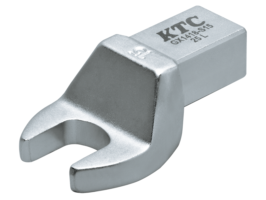 [GX1418-S15] KTC(京都機械工具)14×18スパナ交換ヘッド（対辺15mm） 単品1本