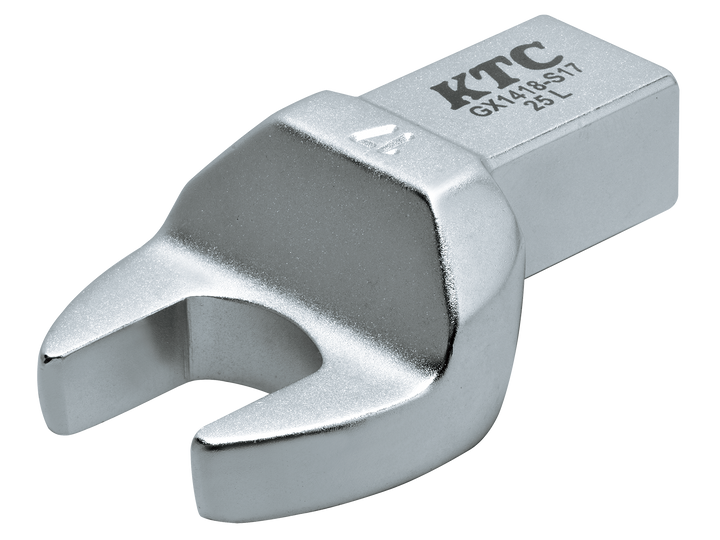 [GX1418-S17] KTC(京都機械工具)14×18スパナ交換ヘッド（対辺17mm） 単品1本