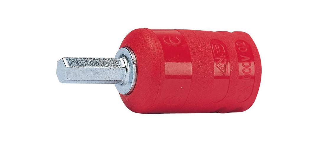 [IN3012M.43-6] Ko-ken(コーケン) 3/8"(9.5mm)SQ. 絶縁ヘックスビットソケット 6mm 単品1本 - MisakaZoo