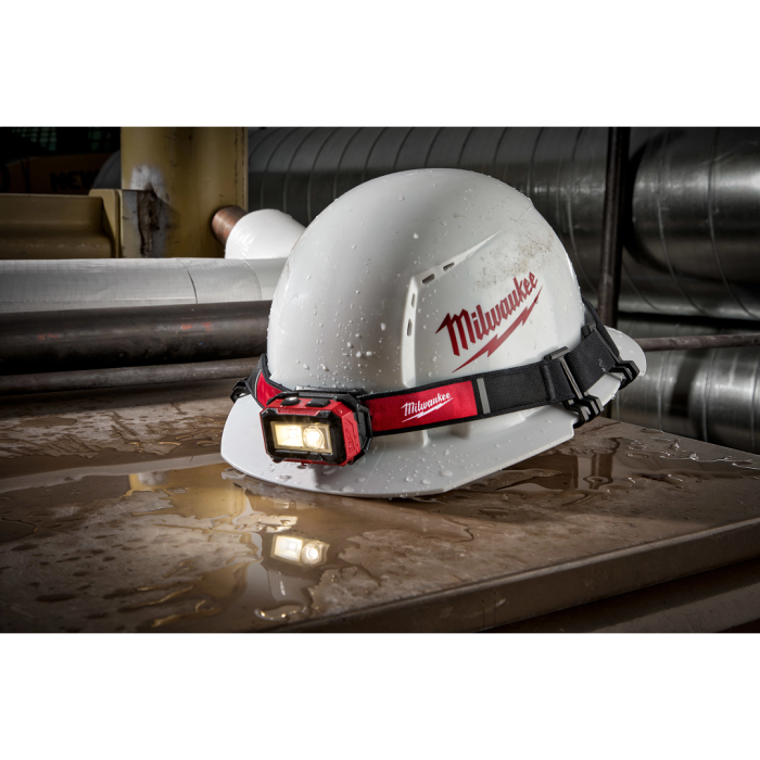 <tc>Milwaukee Tool</tc> Linterna frontal IR de 450 lúmenes con batería incorporada HL450 APJ