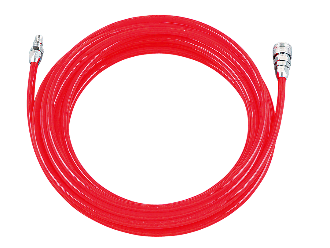 [JAH-065] KTC(京都機械工具)エアツール用ウレタンホース（内径φ6.5×全長10m レッド） 単品1本 - MisakaZoo