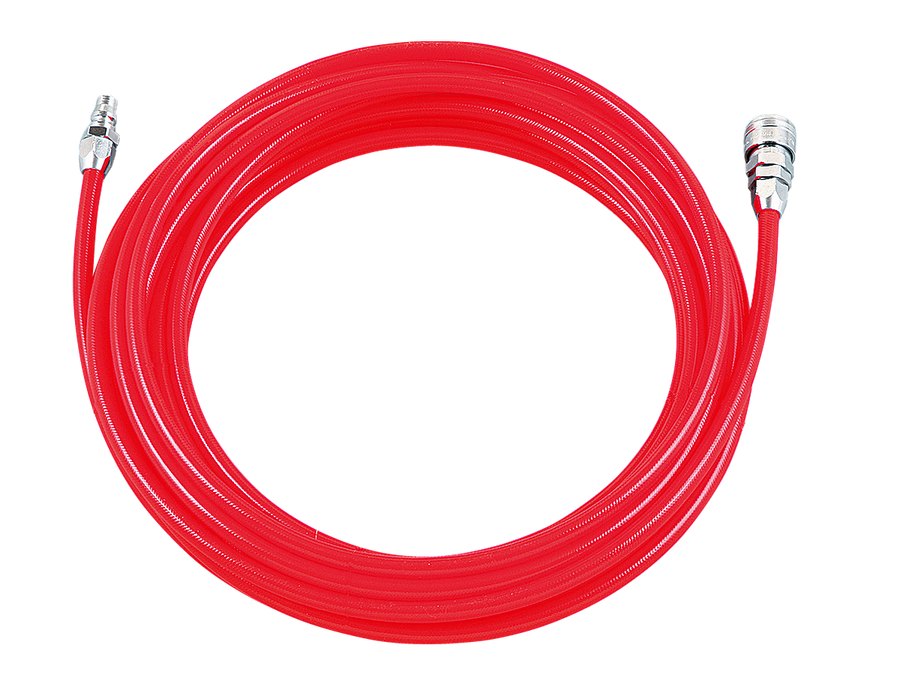 [JAH-065] KTC(京都機械工具)エアツール用ウレタンホース（内径φ6.5×全長10m レッド） 単品1本 - MisakaZoo
