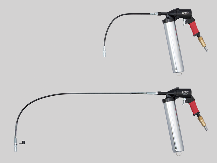 [JAP910] KTC(京都機械工具)エアグリースガン（容量400g・エア駆動式） 単品1台
