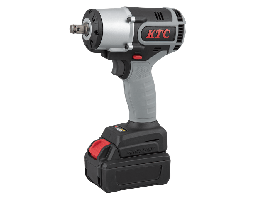 [JTAE475] KTC(京都機械工具)12.7sq. ホイールナット専用 コードレストルクリミットインパクトレンチセット セット品 - MisakaZoo