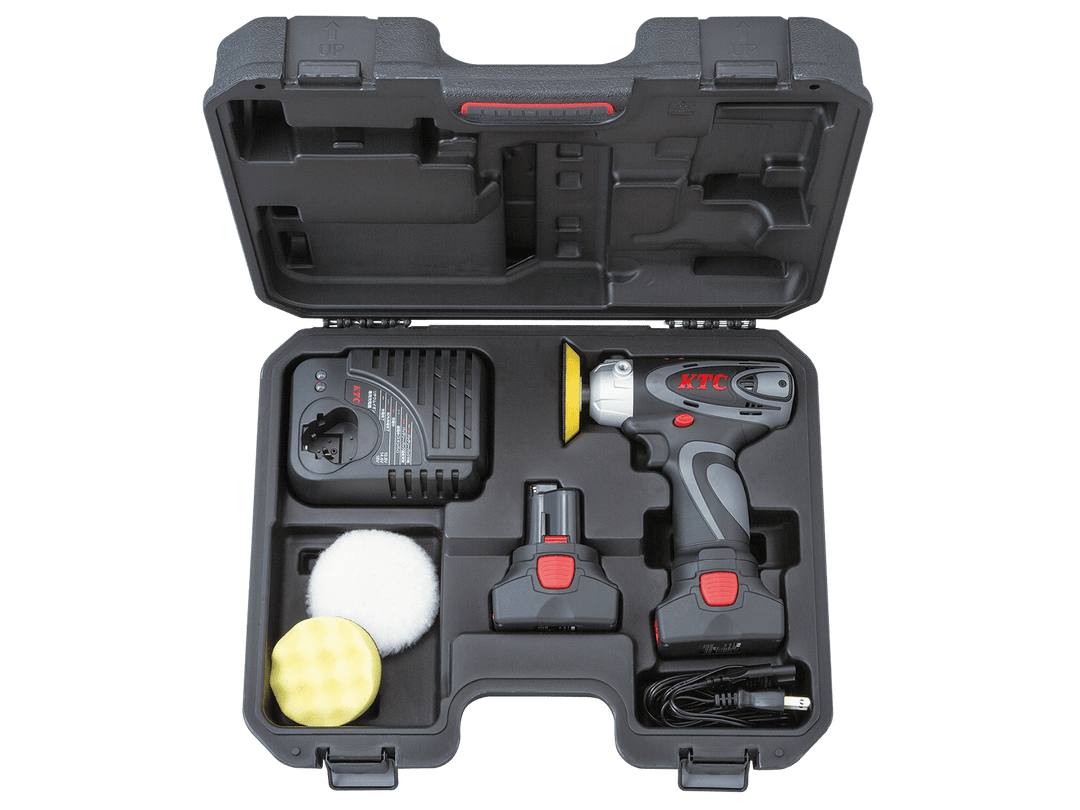 [JTAE711] KTC(京都機械工具)コードレスポリッシャーセット セット品9点 - MisakaZoo