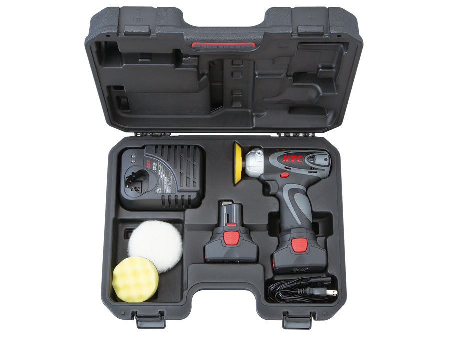 [JTAE711] KTC(京都機械工具)コードレスポリッシャーセット セット品9点 - MisakaZoo