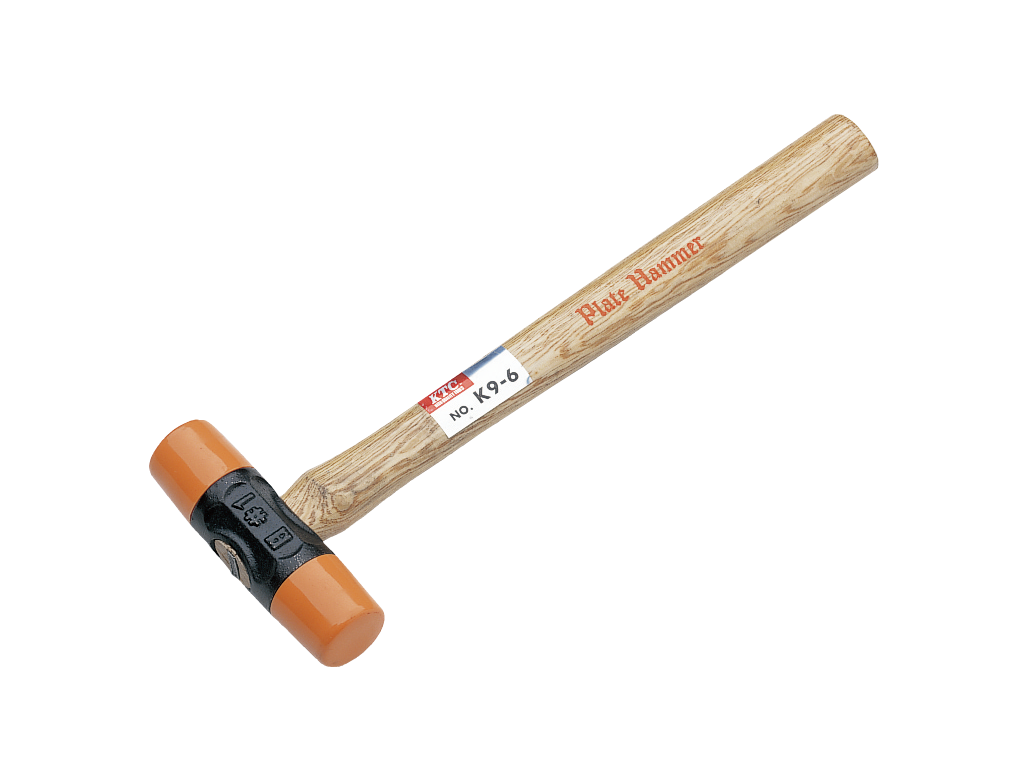 [K9-6] KTC(京都機械工具)プラスチックハンマ（1ポンド・樹脂・全長310mm） 単品1本