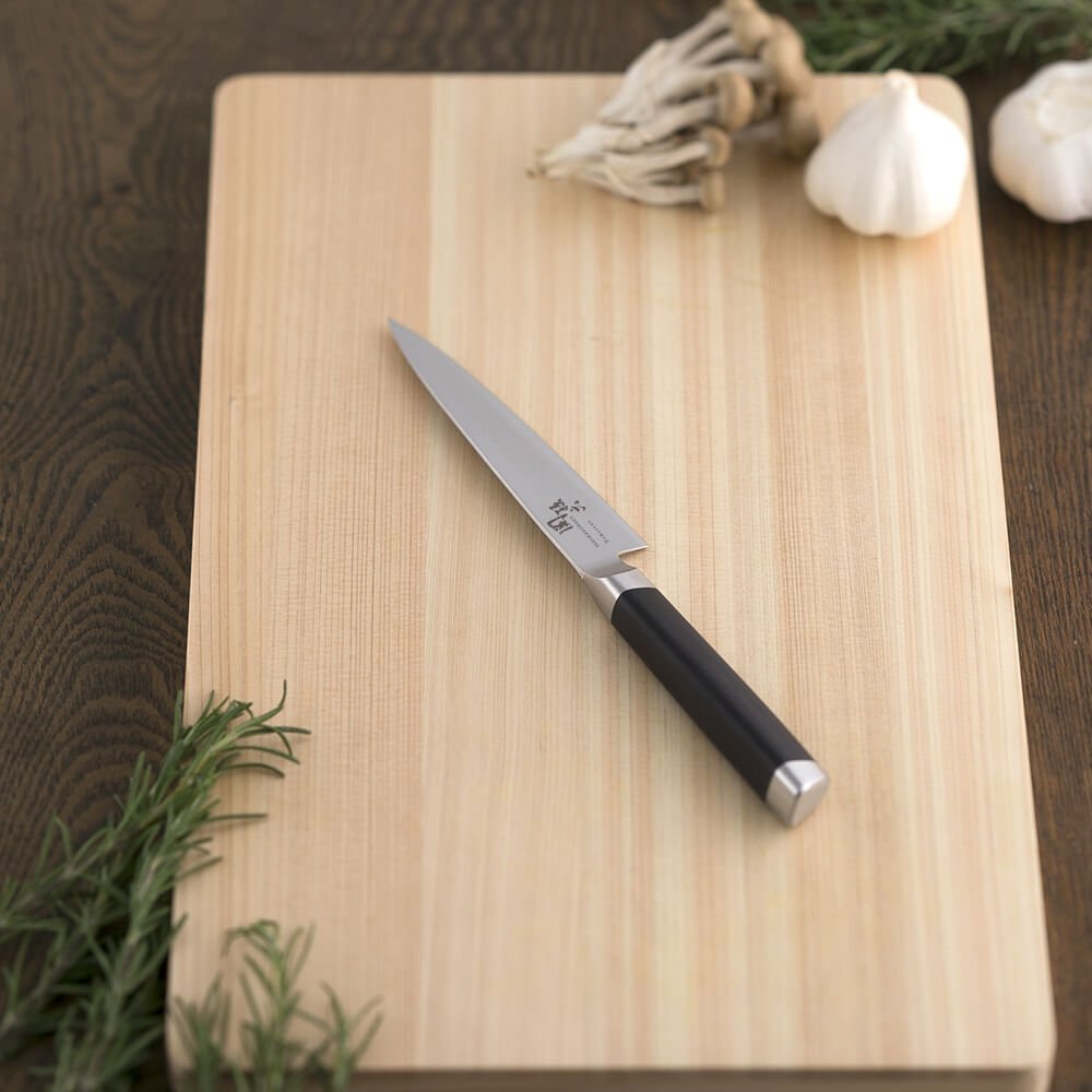 貝印(KAI) 関孫六 ダマスカス ペティーナイフ 120mm ステンレスクラッド複合材 JDM - MisakaZoo