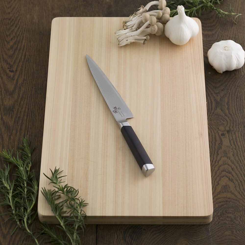 貝印(KAI) 関孫六 ダマスカス ペティーナイフ 150mm ステンレスクラッド複合材 JDM - MisakaZoo