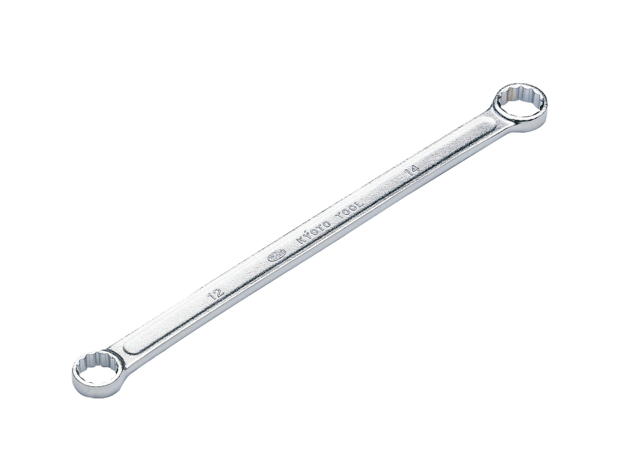 [M150-17X19] KTC(京都機械工具)ストレートロングめがねレンチ（対辺17×19mm） 単品1本 - MisakaZoo