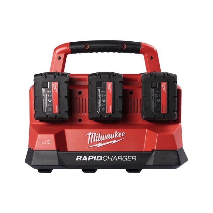 「本体のみ」 Milwaukee Tool |ミルウォーキーツール M18™ PACKOUT™ 6口 充電器 M18 PC6 JP