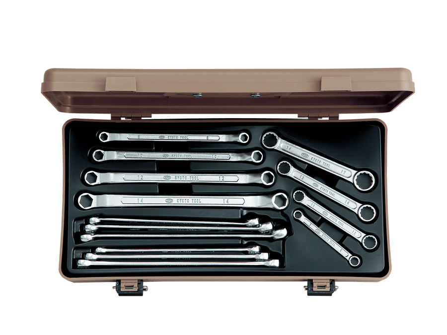 [M215P] KTC(京都機械工具)めがねレンチセット[14本組] セット品14点 - MisakaZoo