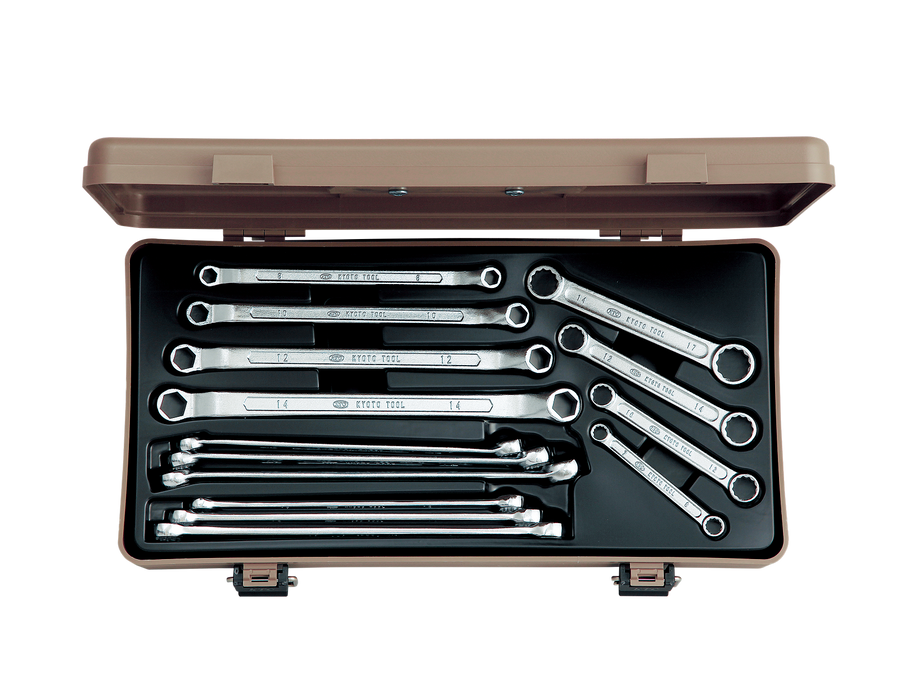 [M215P] KTC(京都機械工具)めがねレンチセット[14本組] セット品14点 - MisakaZoo
