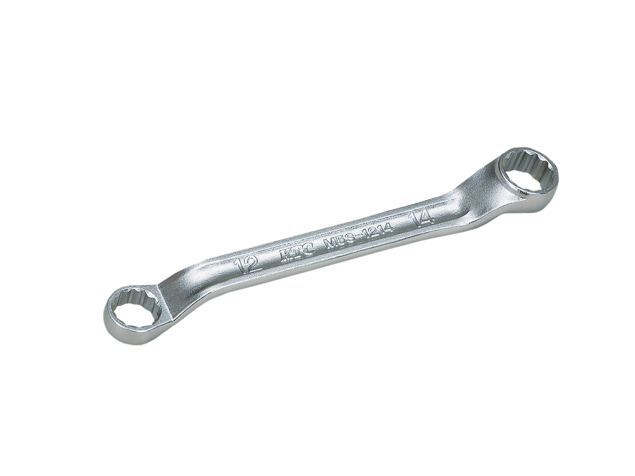 [M5S-05507] KTC(京都機械工具)45°×6°ショートめがねレンチ（対辺5.5×7mm） 単品1本 - MisakaZoo