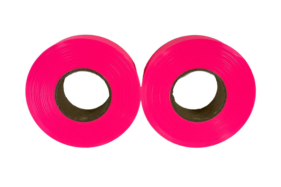 [MisakaZoo 2巻セット品 MO-Pack]樹木用識別テープ 20mm×50M ピンク - MisakaZoo