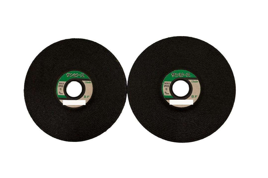 [MisakaZoo 2枚セット品 MO-Pack]サンピース オフセット砥石 GC36P石材 100×6×15 - MisakaZoo