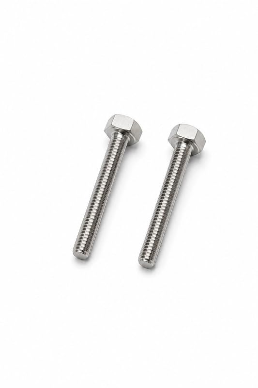 [MisakaZoo 2本セット品 MO-Pack] ステンレス六角ボルト M4×20mm 2本セット SUS304 ステンレス - MisakaZoo