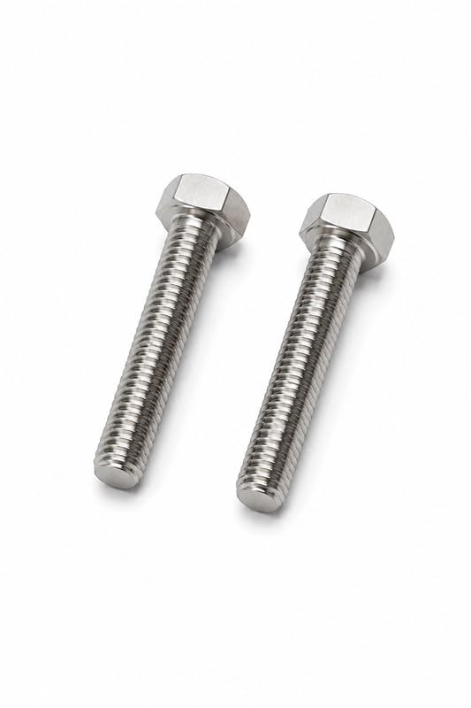 [MisakaZoo 2本セット品 MO-Pack] ステンレス六角ボルト M5×5mm 2本セット SUS304 ステンレス - MisakaZoo